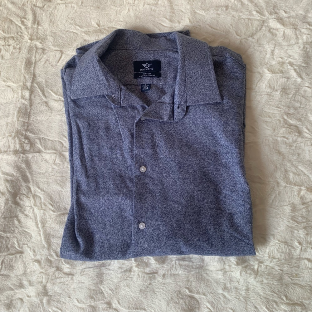 Dockers Fitted Dress Shirt Men’s Large